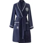 Soft Cotton - Dámský krátký župan Marine Lady, tmavě modrá, XL