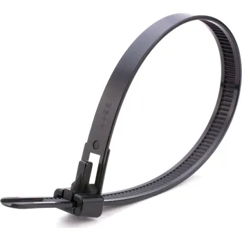 Nářadí pro automobil ACI stahovací páska pro opakované použití 200x7,5 mm černá (sada 100 ks)