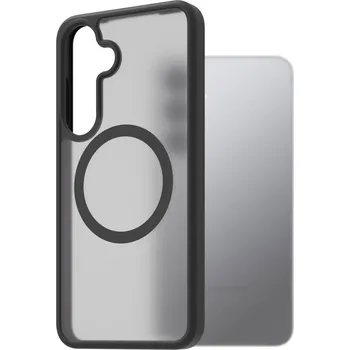 Pouzdro na mobilní telefon AlzaGuard Matte Case Compatible with Magsafe pro Samsung Galaxy S25+ černý