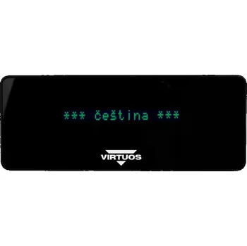 Kancelářská technika Virtuos VFD displej zákaznický 20x2 pro BPOS BP-1588, černý