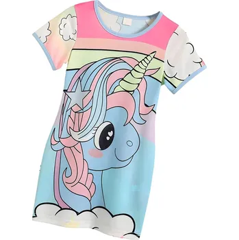 Dámské šaty Baby - Smile Šaty vel. 86 / 92 - Modrý jednorožec