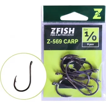 Zfish Carp Hooks Z-569 Velikost 6 3 × 10 ks