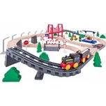 Woody 102192111 Vláčkodráha 80 dílů