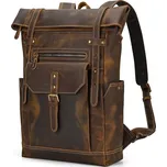 Gaira kožený batoh 52035-15 světle hnědý