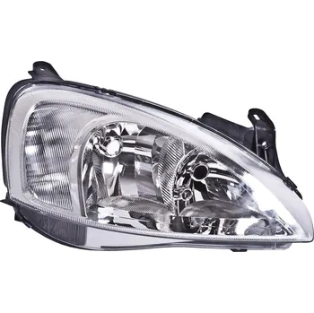 Přední světlomet ACI OPEL CORSA 00- -9/02 přední světlo H7+H7 s nečirým blikačem (el. ovládané) P