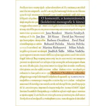 Kniha O komentáři, o komentátorech Ekniha