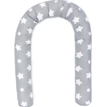 Dětská postýlka FILLIKID Válec Jersey stars grey