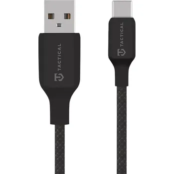 GPS Tactical Stitch Thread Cable USB-A/USB-C 2m Black