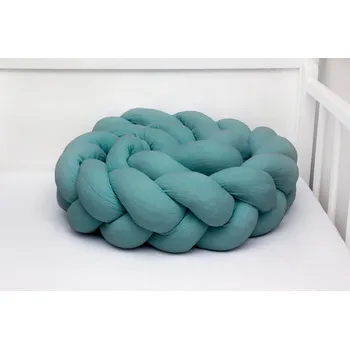 Dětsný nábytek SCAMP Mušelínový mantinel 210 cm Emerald