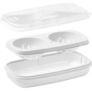 Nádobí do mikrovlnné trouby CARE + PROTECT Nádoba pro přípravu vajec a omelet 0,75 l