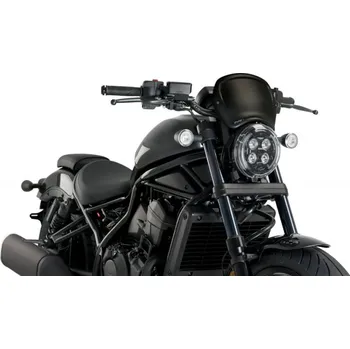 Plexi štít PUIG FRONTAL PLATE 20821C Vzhled uhlíku 20821C