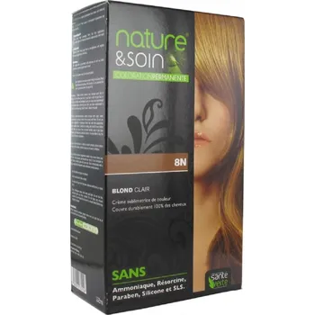 Barva na vlasy NATURE&CARE Light Blonde 8N