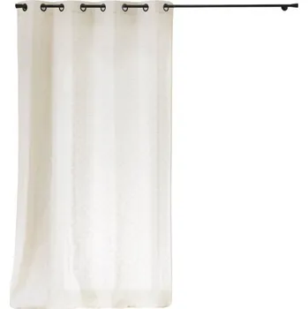 Sprchový závěs Douceur d'intérieur Okenní závěs LOGAN s efektem lnu, 140 × 260 cm