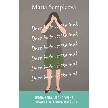 Kniha Dnes bude všetko inak Ekniha