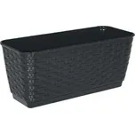 PROSPERPLAST Truhlík s miskou RATOLLA P 50cm, hnědý