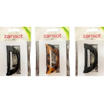 Antistresové omalovánky Zansot Sponka na vlasy Curved Classic Small 6,2 cm, 3 ks lesklá + matná + želva
