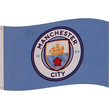 Party dekorace Fan-shop Vlajka MANCHESTER CITY crest