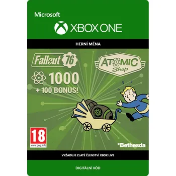 Hra Fallout 76: 1000 Atoms - Xbox Digital