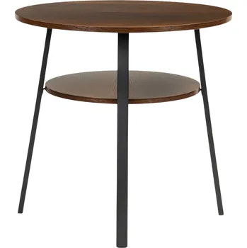 Konferenční stolek ModernHome YLT-1501 Kulatý konferenční stolek 60 cm, hnědý