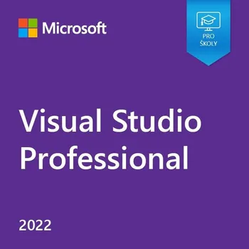 Microsoft Visual Studio Professional 2022, EDU - pouze školy (elektronická licence)