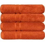 SCANquilt ručník COTTONA cihlová 50 × 30 cm