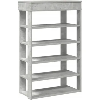 Botník VidaXL Botník 30 x 98 x 60 cm světlý beton