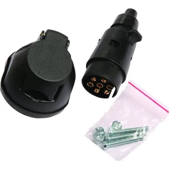 Přívěs k motorovému vozidlu Multipa Set zástrčky a zásuvky 7pin, s těsněním a šrouby