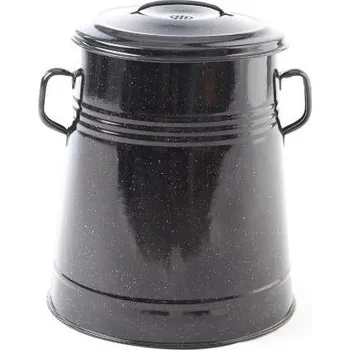 Hrnec Beryl Olymp Nádoba na sádlo s poklicí, 10 l, černý granit