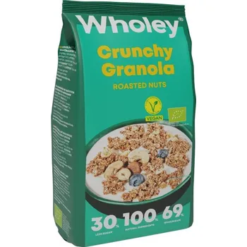 Wholey Křupavá granola s praženými ořechy BIO 300 g