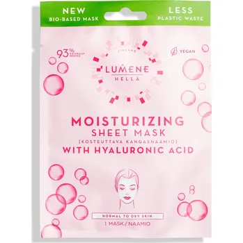 Pleťová kosmetika LUMENE Basic Cleansing Hella Moisturizing Sheet Mask 1ks