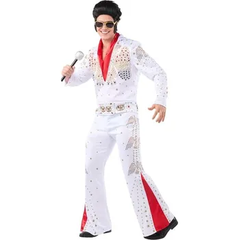 Karnevalový kostým Funiglobal - Kostým de Elvis pro dospělé - Oficiální - L