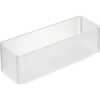 Úložný box Yamazaki Stohovatelné organizéry Tower 3646, vel. L/hluboké/světlé, 2 ks