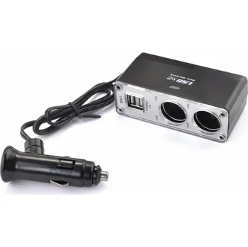PREXIM Rozdvojka s 2 USB 12/24V