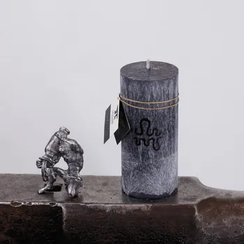 Solná lampa Vodnář Válec malý - Bez svícnu