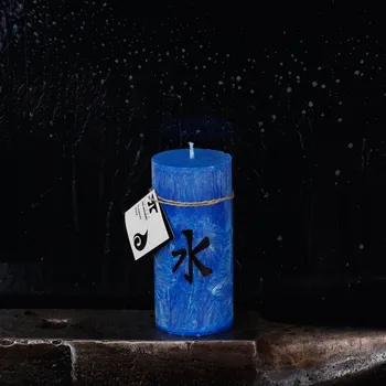 Solná lampa Voda Válec malý - Bez svícnu