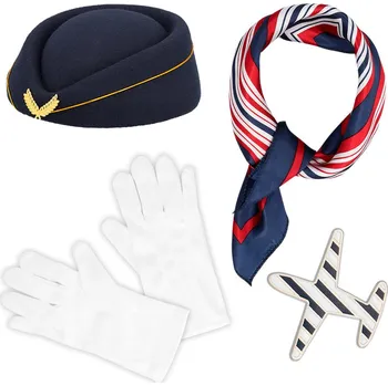 Karnevalový doplněk Boland Sada letuška - alternativa kostýmu