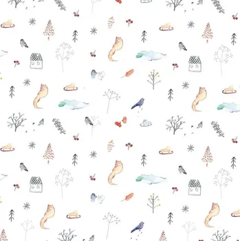 Papír BE NICE Dárkový balící papír, poetický - 5 archů