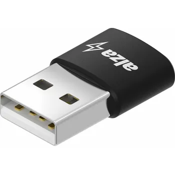 Datové redukce AlzaPower USB-A (M) to USB-C (F) 2.0 OTG černý