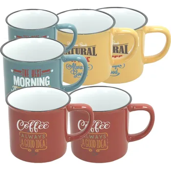 Tognana Sada hrnků 390ml DES ARTS VINTAGE 6ks