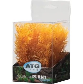 Dekorace do akvária ATG Premium rostlina Mini 8-14 cm žlutá