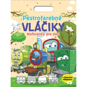 Dětské zboží Pestrofarebné vláčiky Kniha