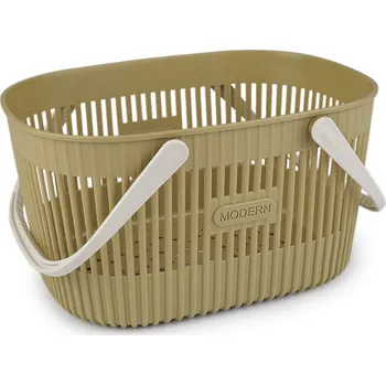 Organizér oblečení Plastový košík 20x27 cm Varianta: 3 zelená khaki světlá, Balení: 1 ks