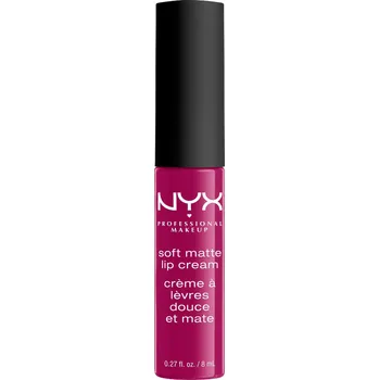 Kosmetika NYX PROFESSIONAL MAKEUP Soft Matte Lip Cream 27 Madrid matná tekutá rtěnka, 8 ml