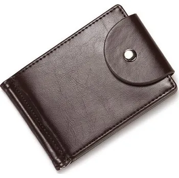 Peněženka Peněženka na karty a bankovky M143 tmavě hnědá