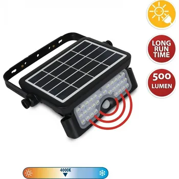 Žárovka VELAMP LED solární světlo s detektorem pohybu SL360