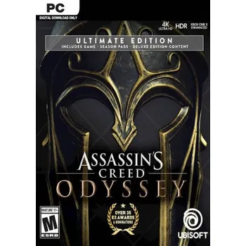 Počítačová hra Assassins Creed Odyssey Ultimate Edition - PC DIGITAL