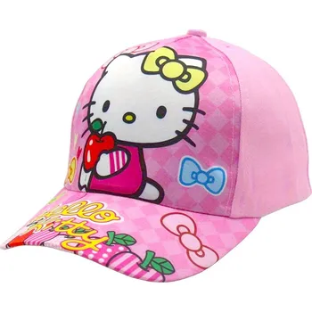 Pokrývka hlavy Hello kitty s potiskem - dětská kšiltovka vel. S/M