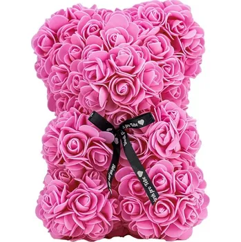 Hračka Medvídárek Simple 25cm - růžový