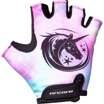 Sport Dívčí cyklistické rukavice Arcore LUKE II 10 Mix, Černá