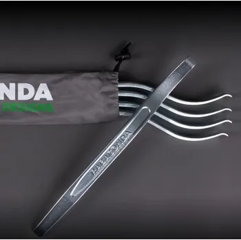 Sada nářadí LŽÍCE PRO VÝMĚNU PNEUMATIK RABACONDA (SADA 5 KUSŮ) 380 MM, SADA PÁK